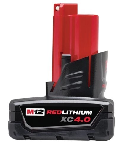Milwaukee M12 REDLITHIUM XC 4.0 Extended Capacity Battery