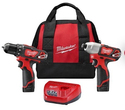 Milwaukee M12™ Cordless 2-Tool Combo Kit