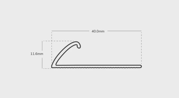 Royale® Single Nap 0.9m Black