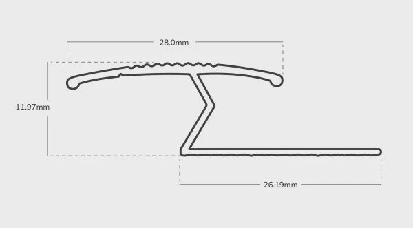 Royale® Z edge 0.9m Black