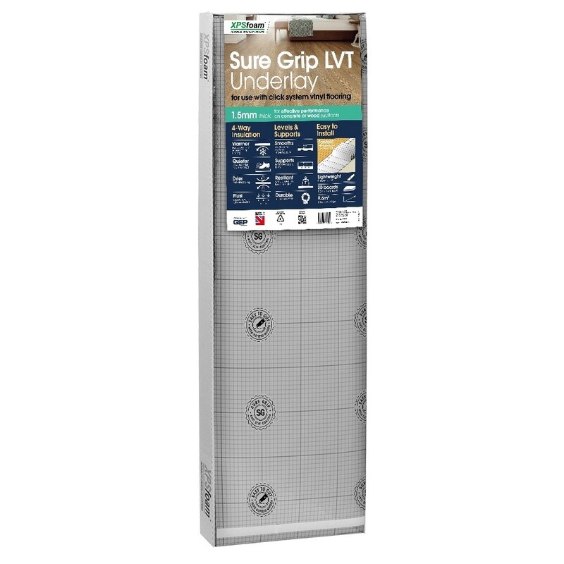 XPS SureGrip LVT Underlay 1.5mm