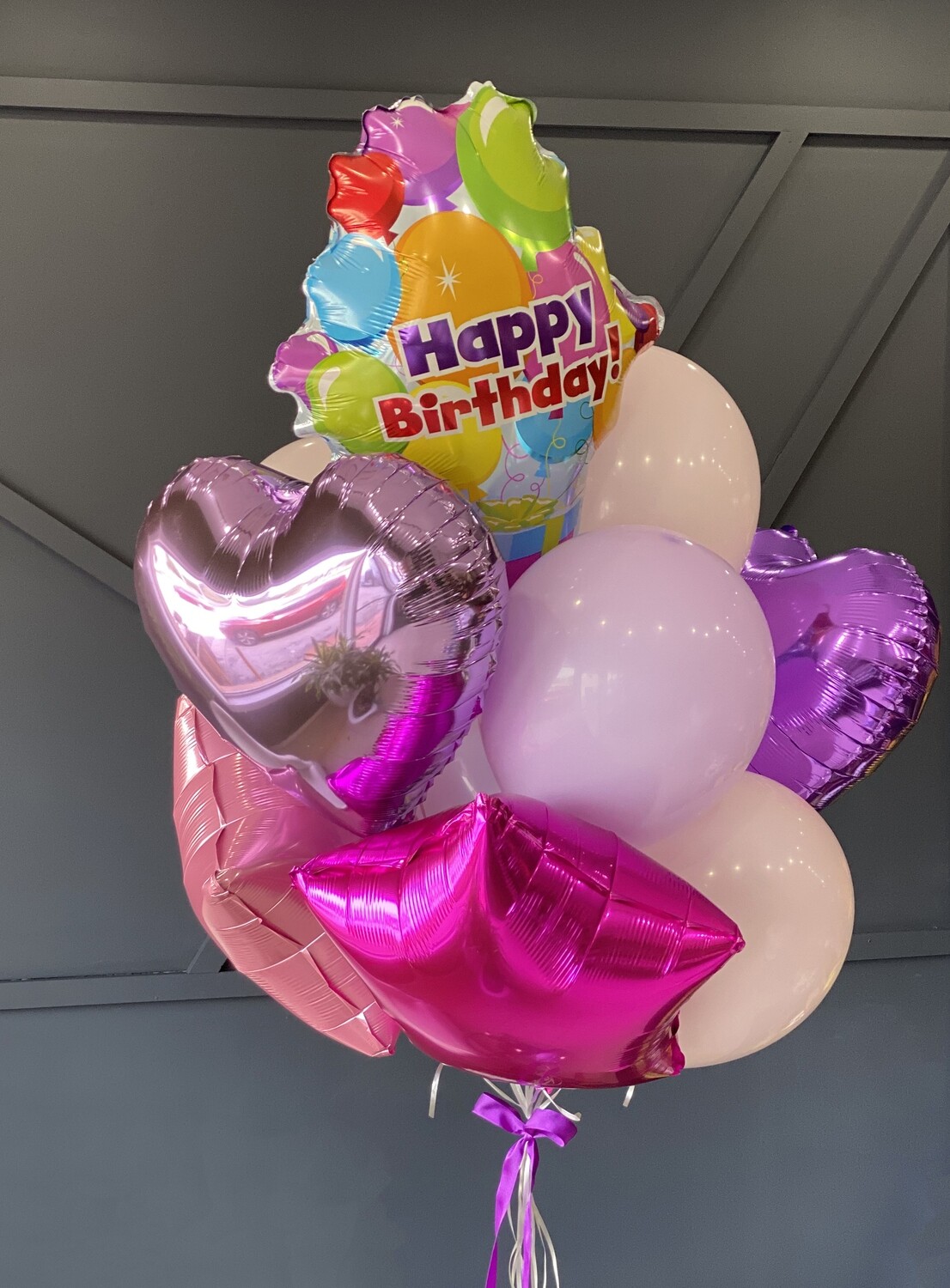 Bright "Happy Birthday" Balloons