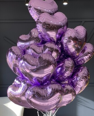 Two Dozen Purple Balloons