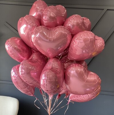 Two Dozen Pink Balloons