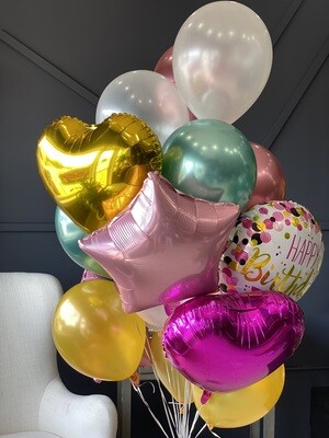 Balloons Bouquet - Happy Birthday