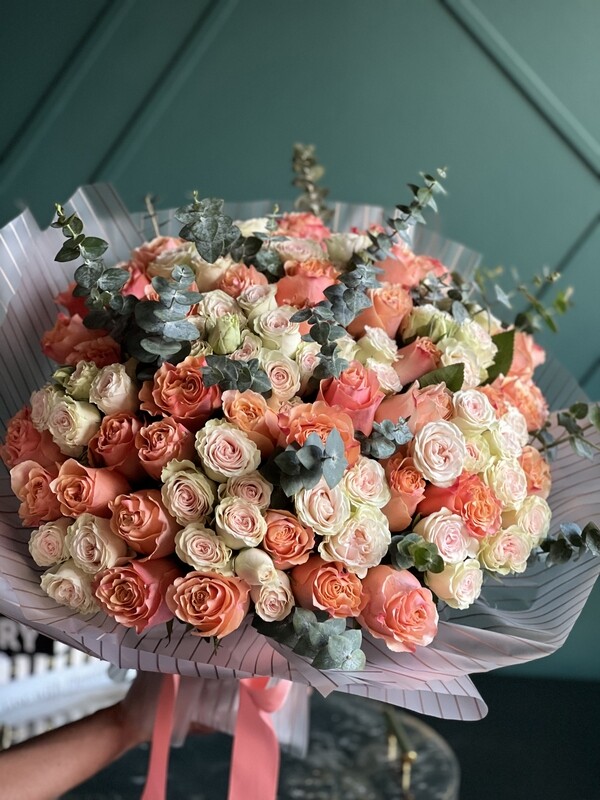 Large Hand-Crafted European Bouquet