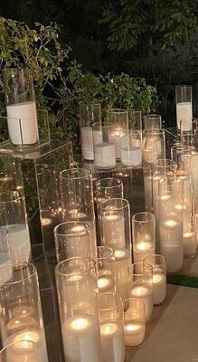 20 candles Set - RENTAL