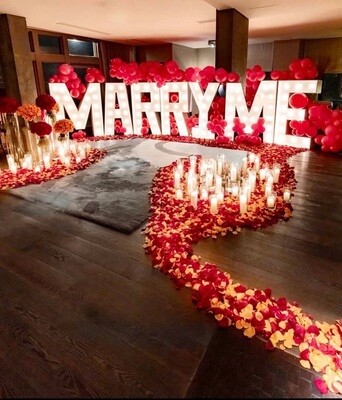 Marry me -proposal package Ultimate