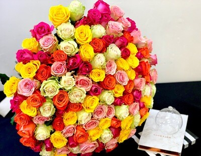 150 Mix Color Roses