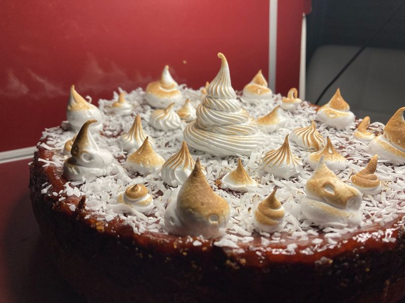 Guava Coconut Cheesecake