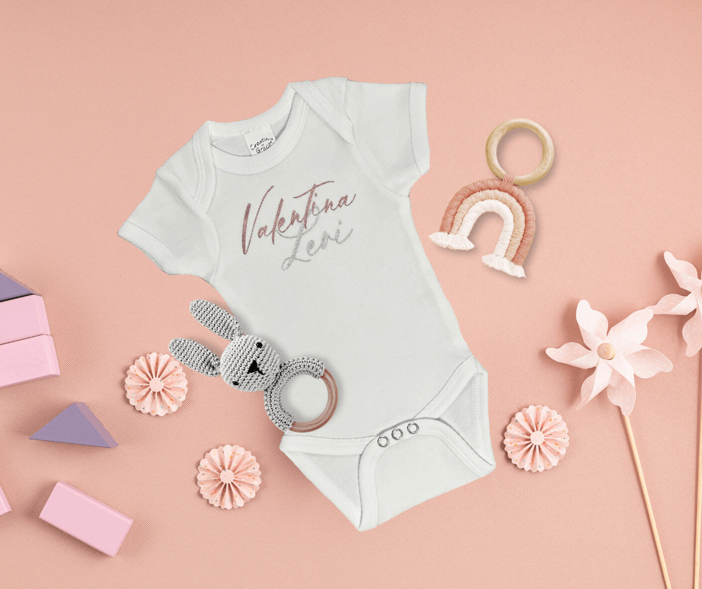 Custom Baby Name Onesie
