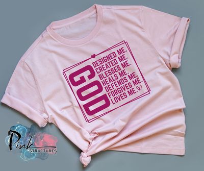 God Created Me Designed Me