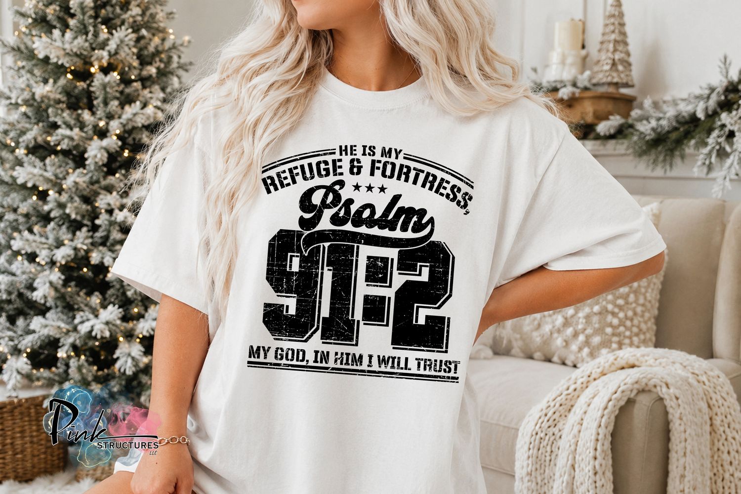 Psalms 91:2 Tee