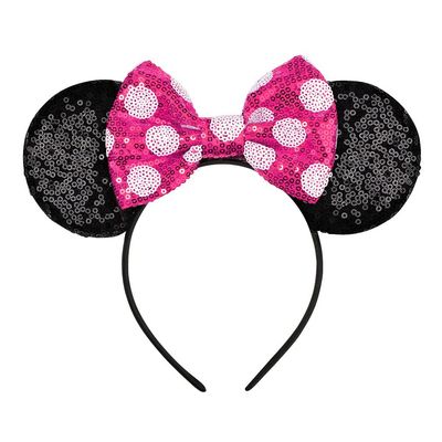 Diadema Minnie Mouse Rosa