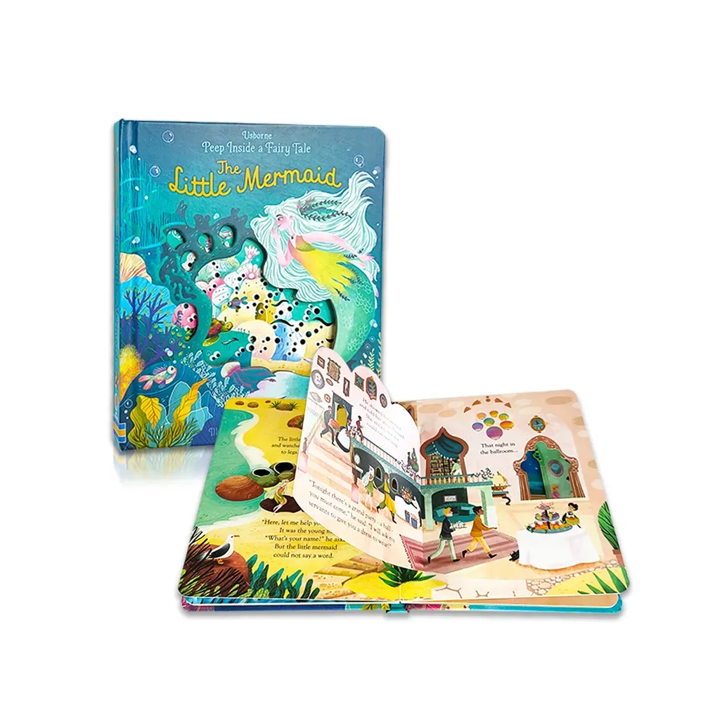 Libro Infantil La Sirenita con Pop-Up 3D