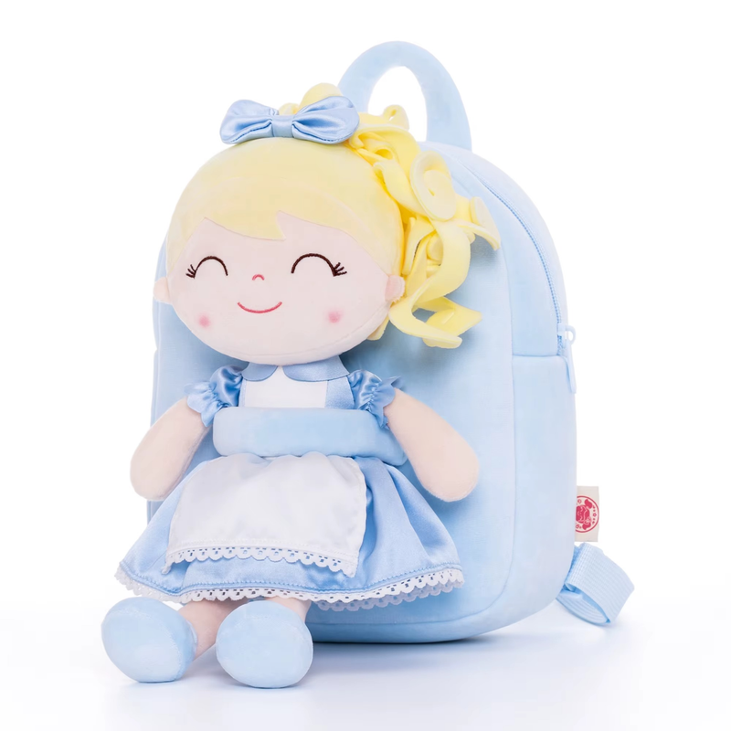 Mochila y Peluche 2 en 1 Princesa Alicia
