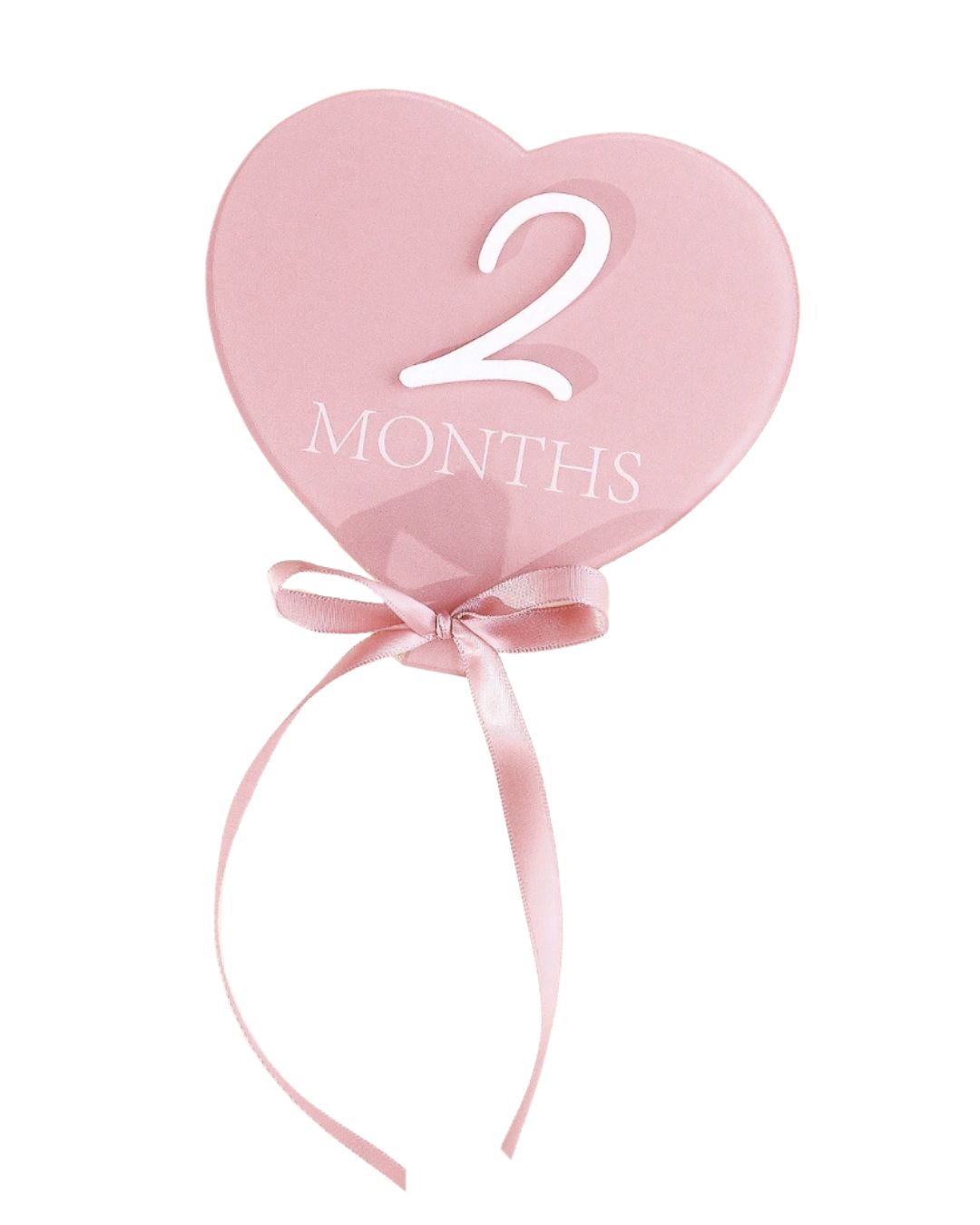 Cartel de Meses Bibbidi Heart