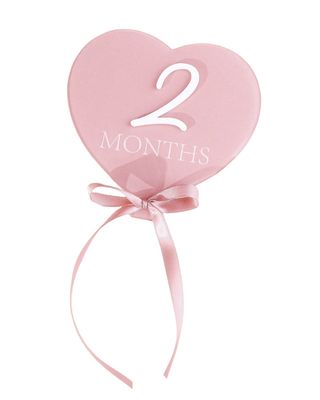 Cartel de Meses Bibbidi Heart
