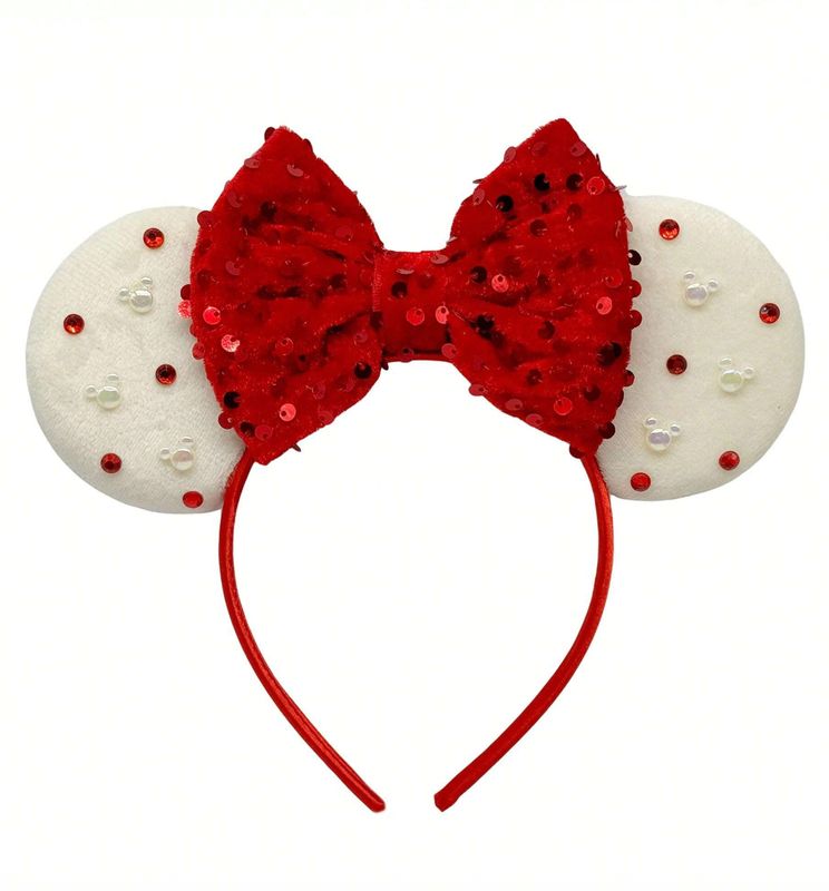 Diadema Brillos Rojos