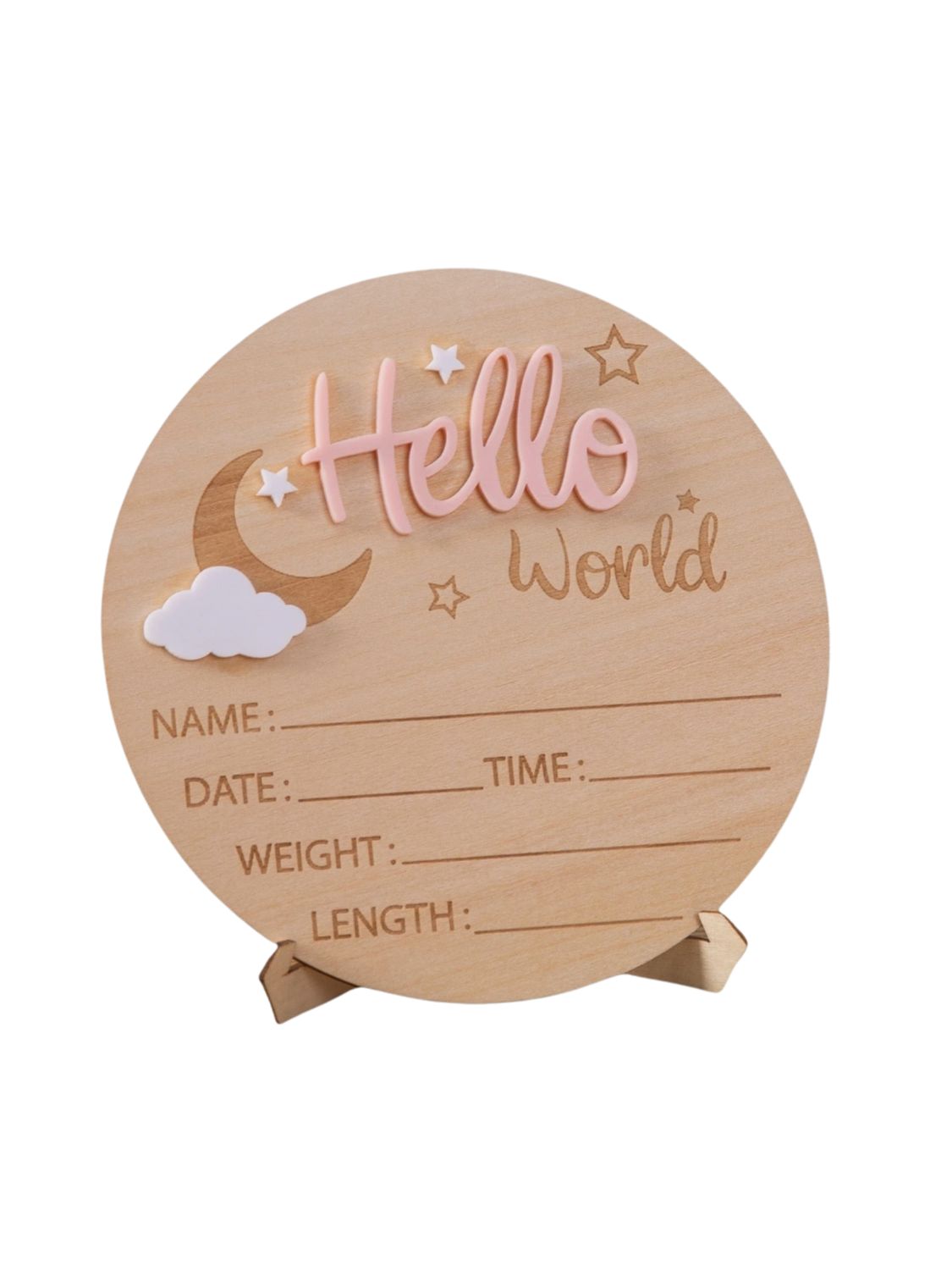 Cartel Hello World Nube