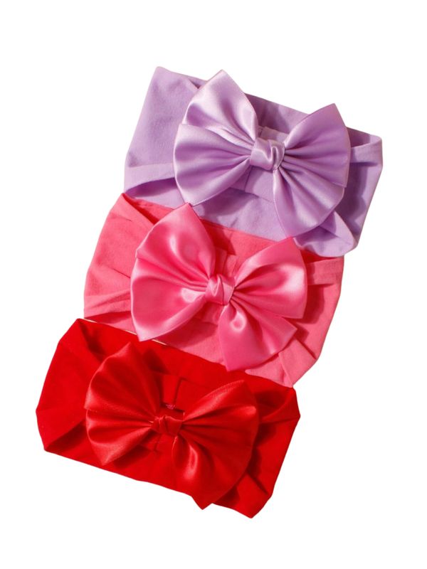 Baby Bows Romantic Red