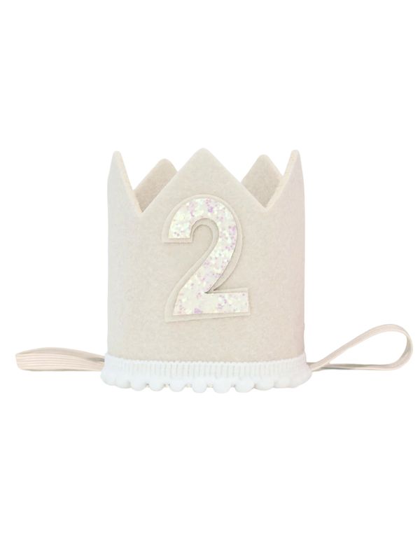Corona de Cumpleaños #2 Beige