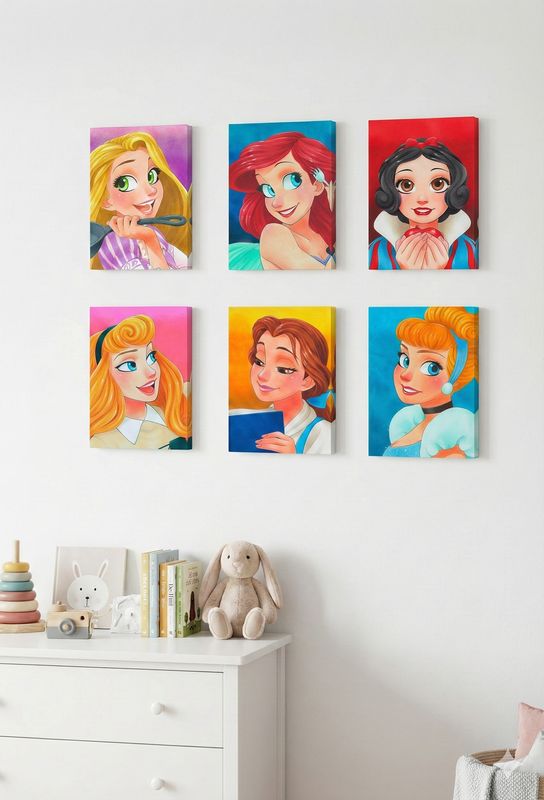 Princess Gallery Edition 26x20 cm - Colección 6 y 12 Princesas