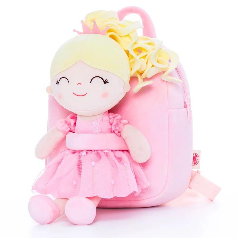Mochila y Peluche 2 en 1 Princesa Aurora