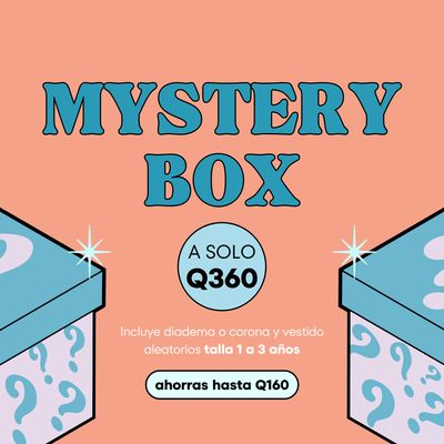 Mystery Box 1 a 3 años