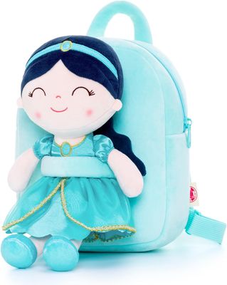 Mochila y Peluche 2 en 1 Princesa Jasmine