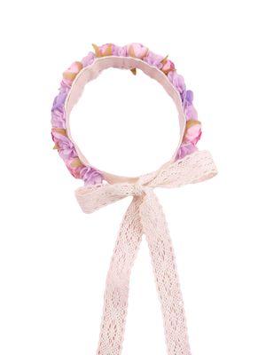Diadema de Flores Lavanda