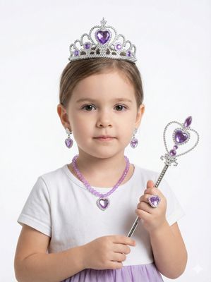 Princess Party Set Lila