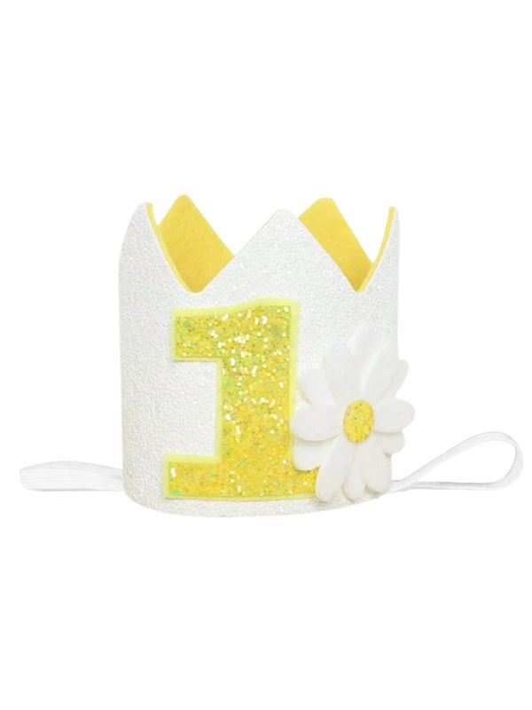 Corona de Cumpleaños #1 Yellow