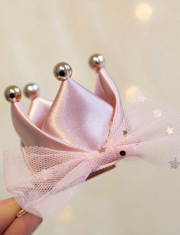 Clip de Corona Baby Dream Pink