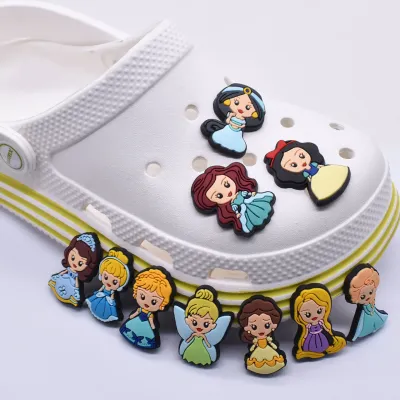 Princess Crocs Charms - 10 Piezas