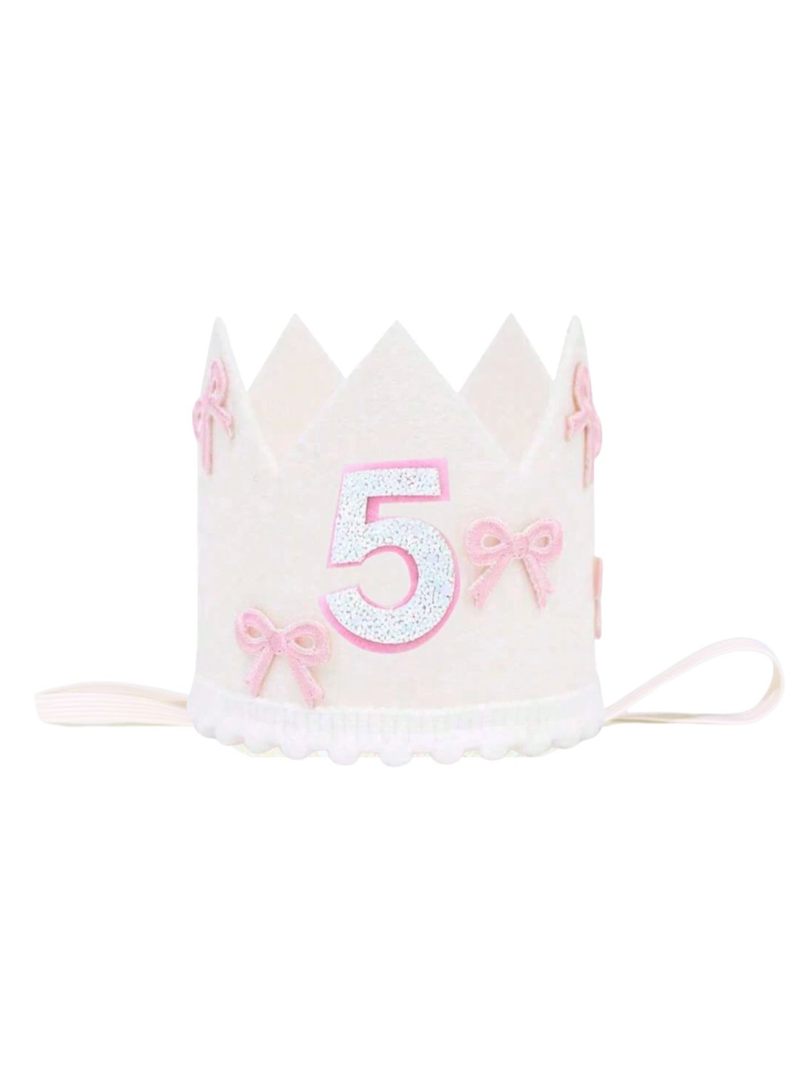 Corona de Cumpleaños #5 Dulces Moños