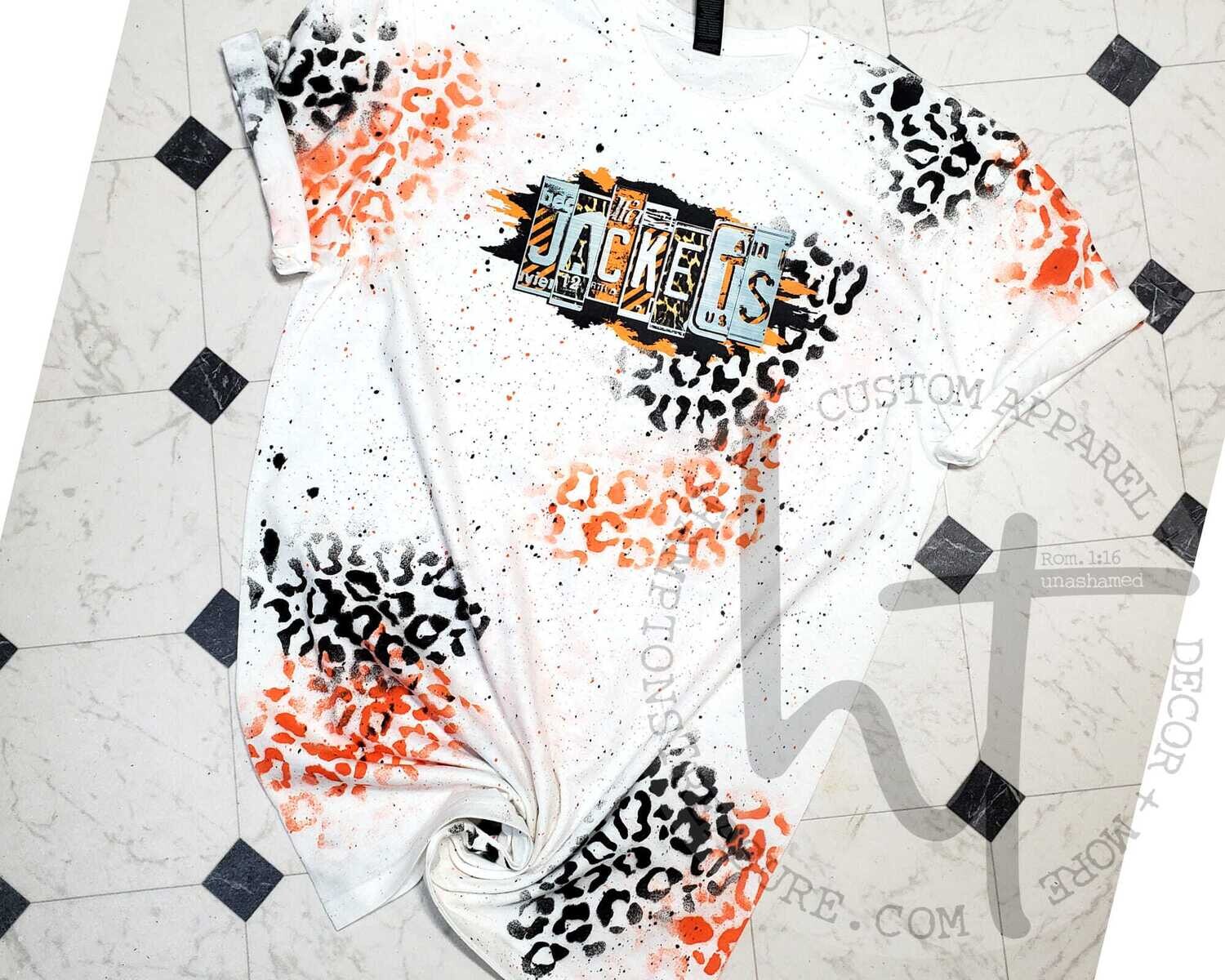 Cheetah Dyed Mascot Tee