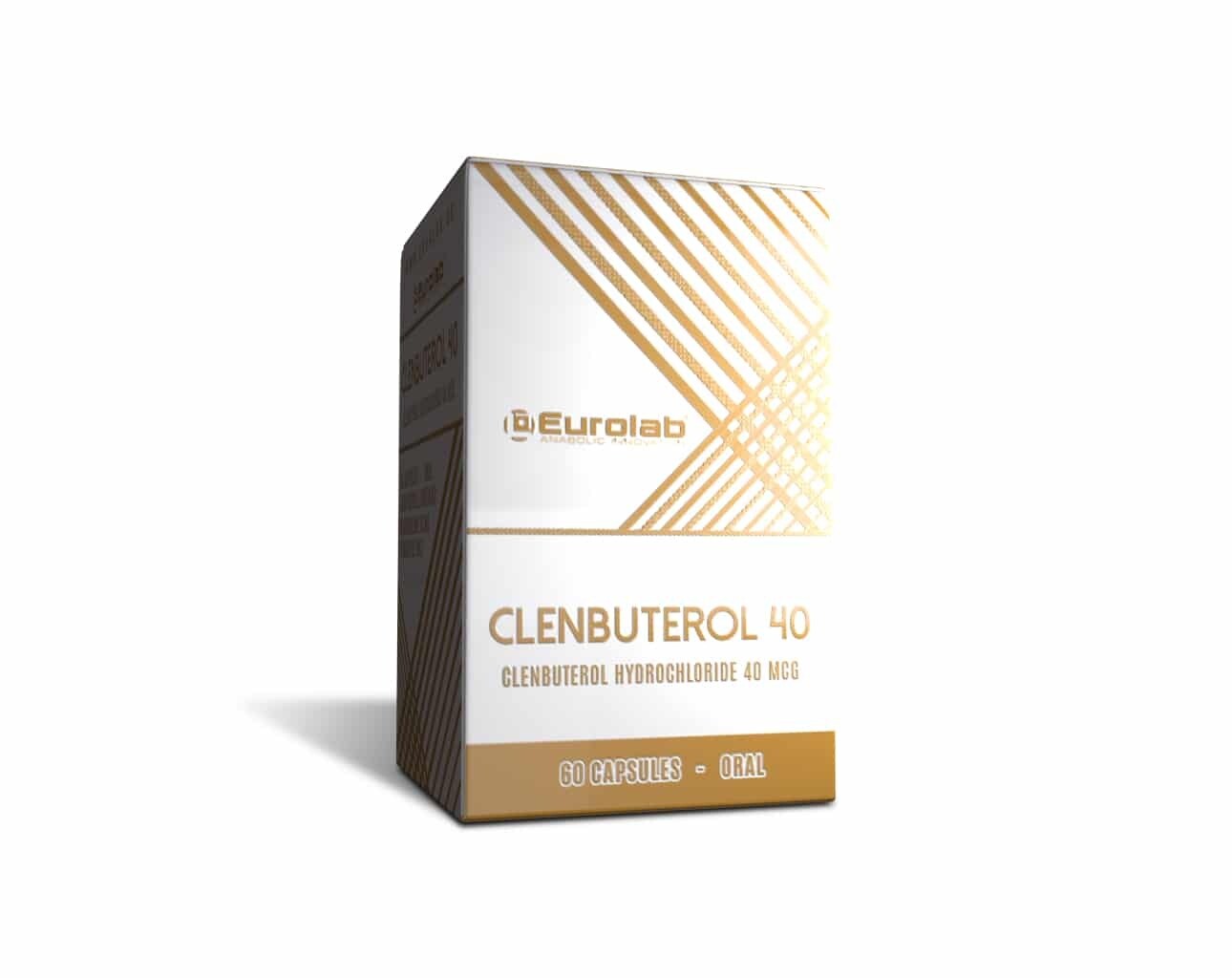 CLENBUTEROL 40 EUROLAB 60 cápsulas