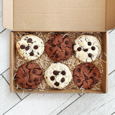 Cookiebox glutenfree/dairy-free/vegan (8 stuks)