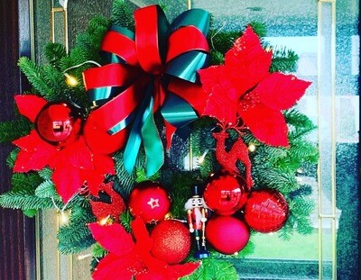Christmas Door Wreaths