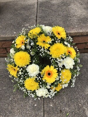 Yellow & White Polo Ring