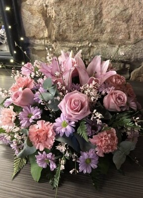 Pink Round Posy