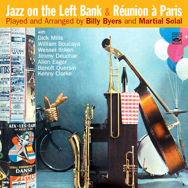 BILLY BYERS & MARTIAL SOLAL - Jazz On The Left Bank / Reunion A Paris