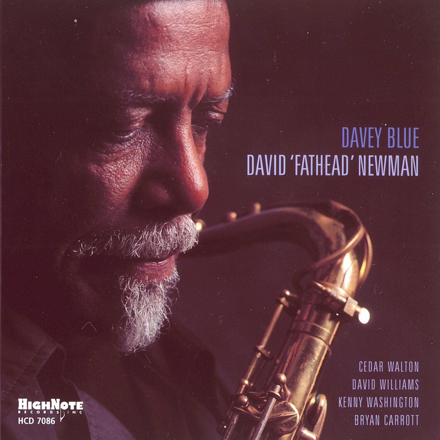 DAVID 'FATHEAD' NEWMAN QUINTET - Davey Blue