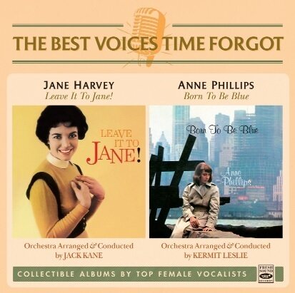 JANE HARVEY / ANNE PHILLIPS - The Best Voices Time Forgot (2 Lp in 1 Cd)
