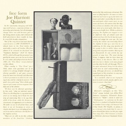 JOE HARRIOTT QUINTET (LP) - Free Form (LP)