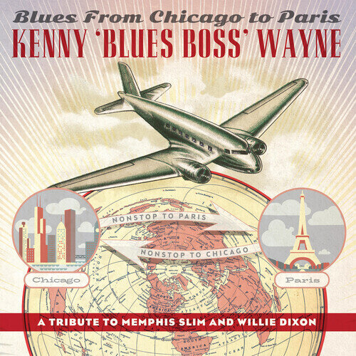 Kenny "Blue Boss" Wayne (Lp) - Blues From Chicago To Paris