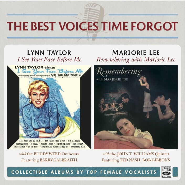 LYNN TAYLOR / MARJORIE LEE - The Best Voices Time Forgot (2 Lp in 1 Cd)