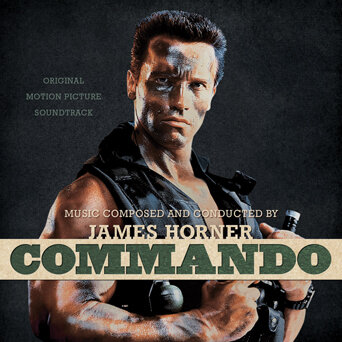 O.S.T. - COMMANDO (2LP) - Music composed By James Horner (2 LP)