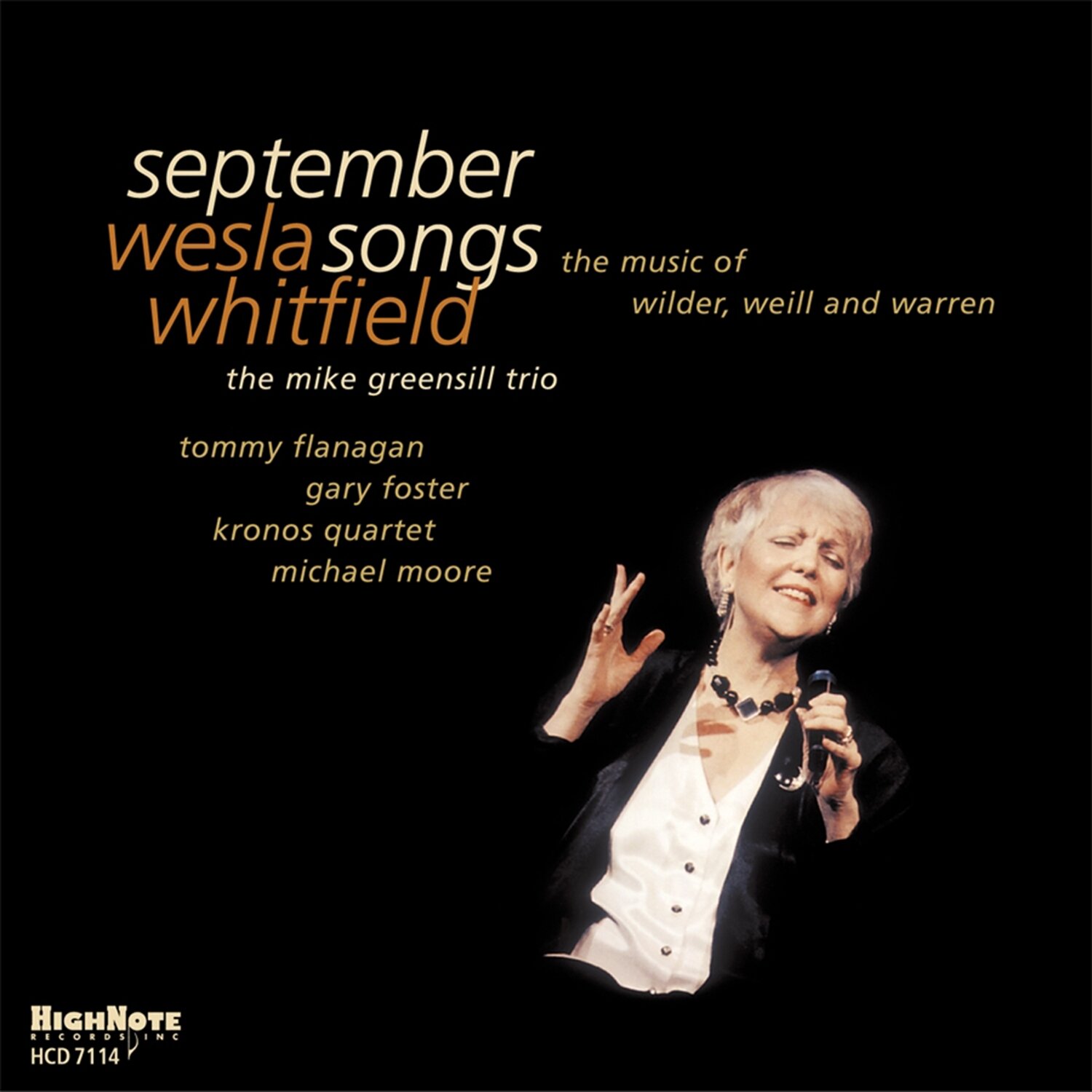 WESLA WHITFIELD - September Songs